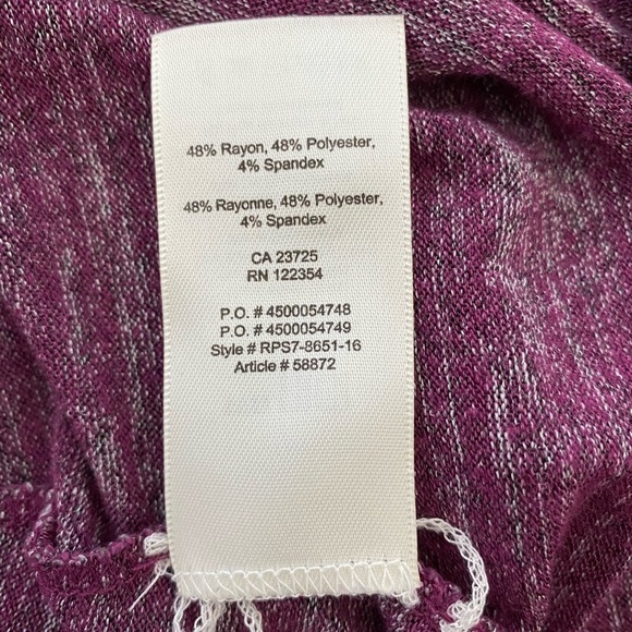 Wilfred Free Artizia Purple Midi Sleeveless Dress - Picture 7 of 7